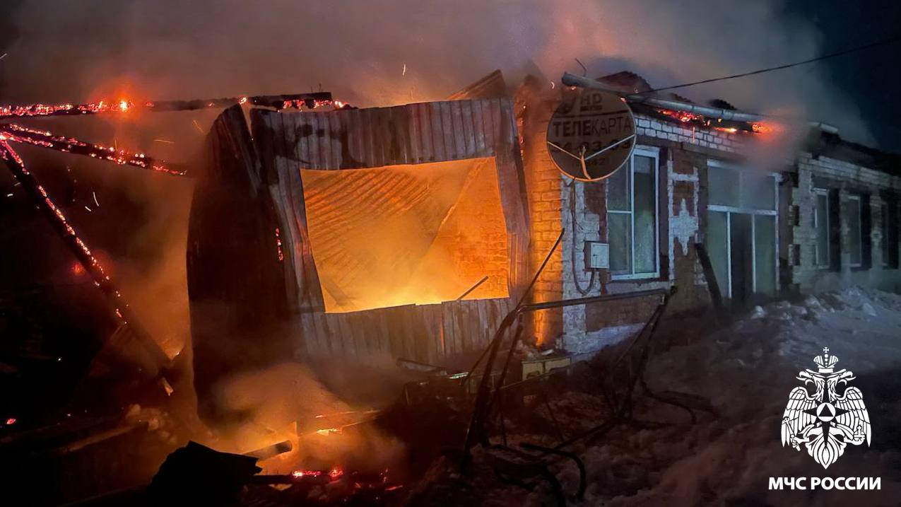 Пожар в Крапивинском муниципальном округе Пожар в Крапивинском муниципальном округе