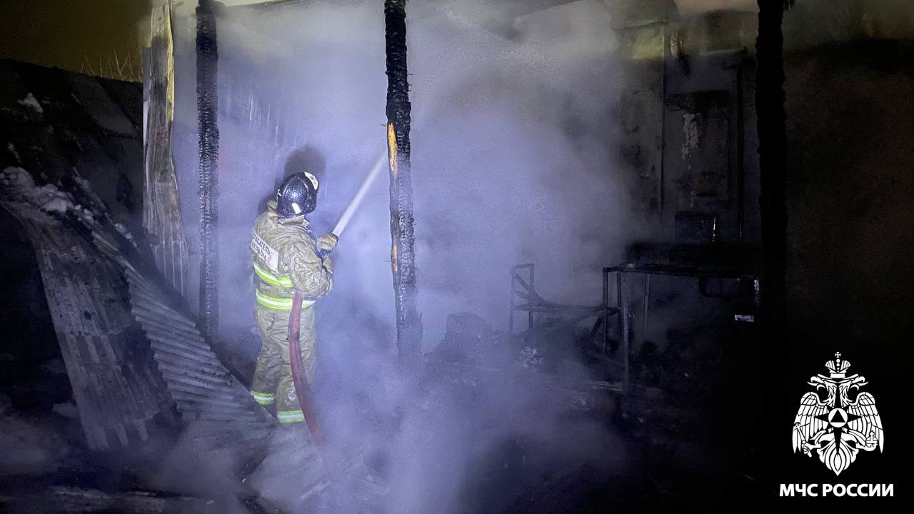 Пожар в Крапивинском муниципальном округе Пожар в Крапивинском муниципальном округе