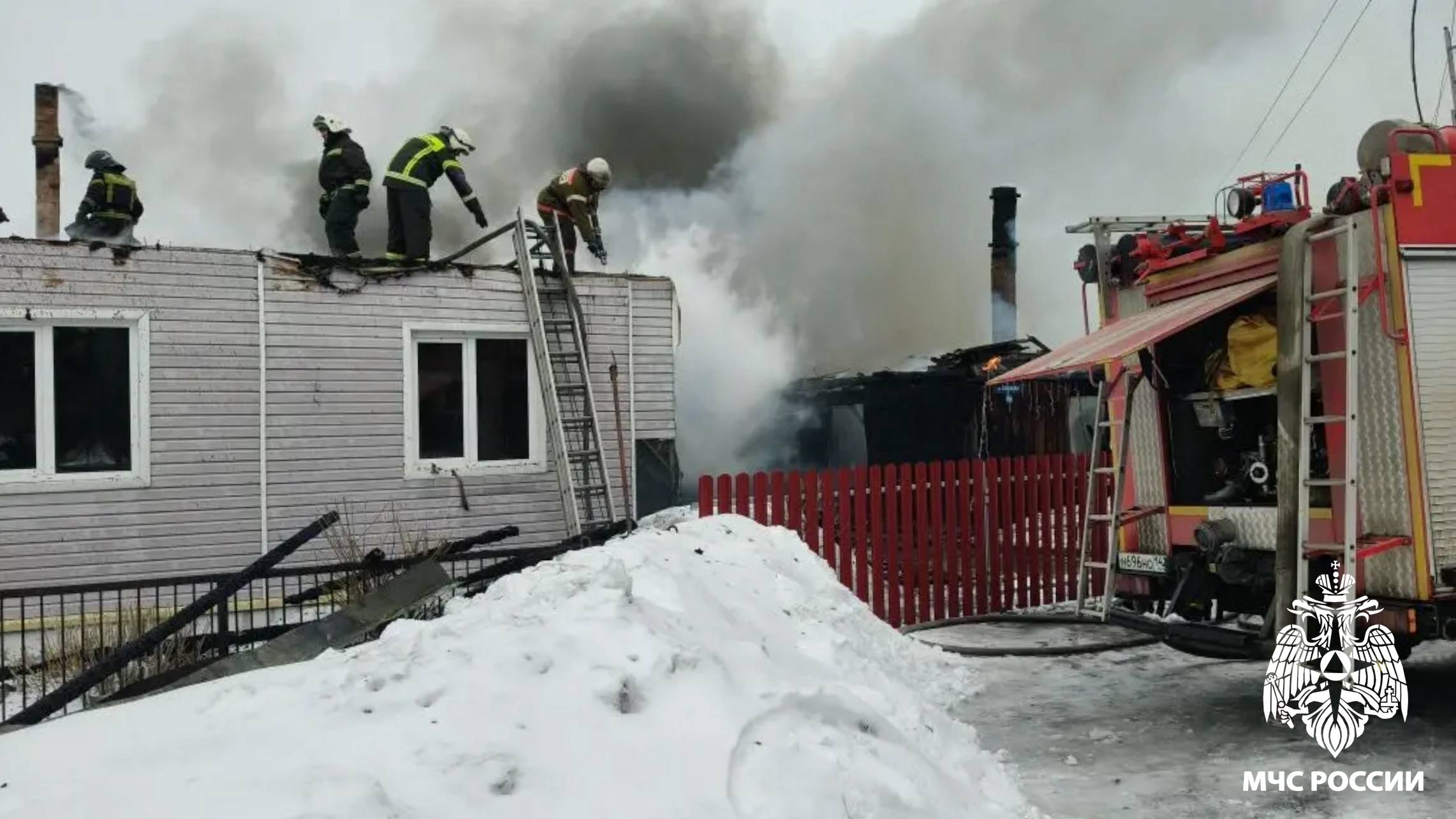 Пожар в Новокузнецком муниципальном округе Пожар в Новокузнецком муниципальном округе