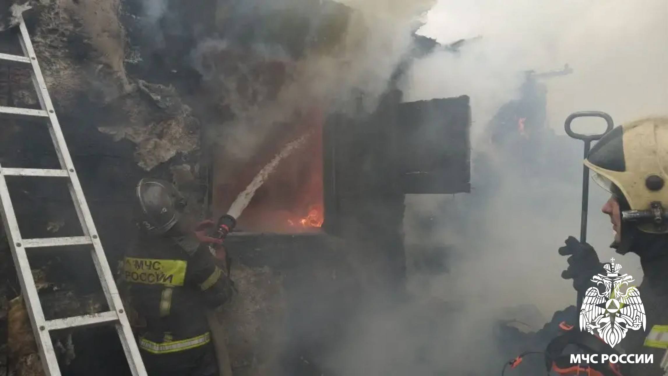 Пожар в Новокузнецком муниципальном округе Пожар в Новокузнецком муниципальном округе