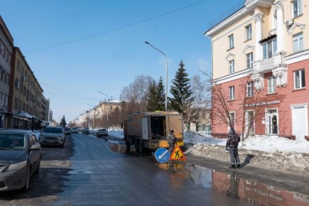 В Кемерове продолжают готовить городскую коммунальную инфраструктуру к сезону активного таяния снега