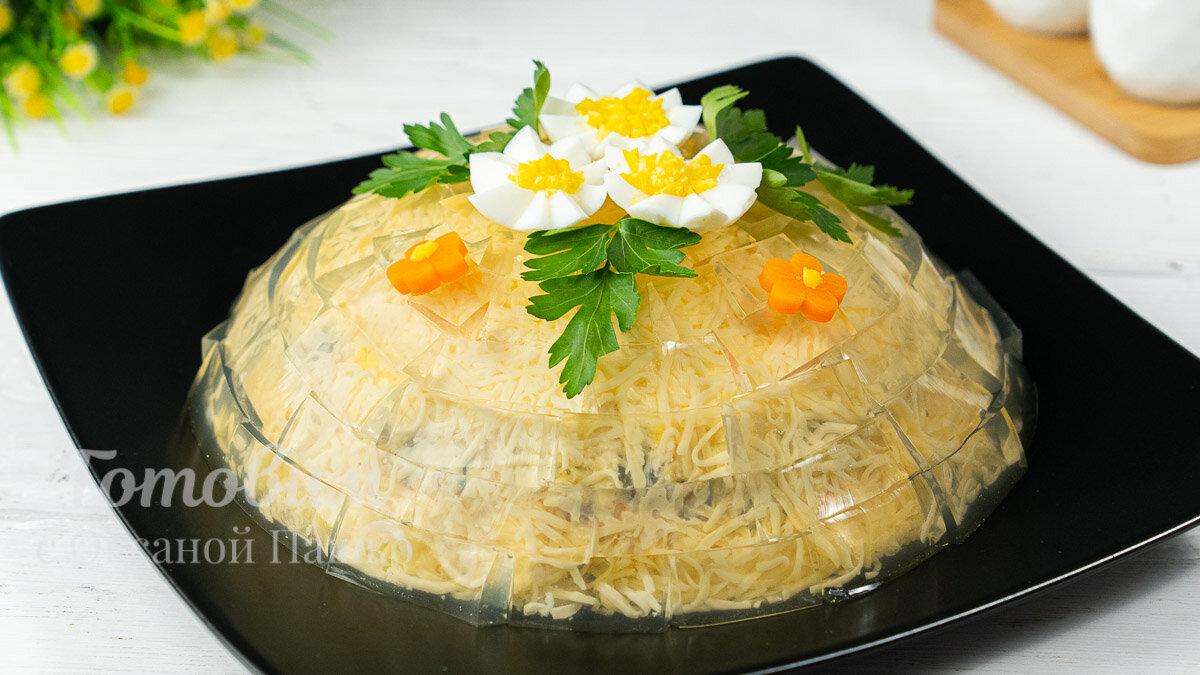 Салат Хрустальный: Уникальное оформление для вашего стола