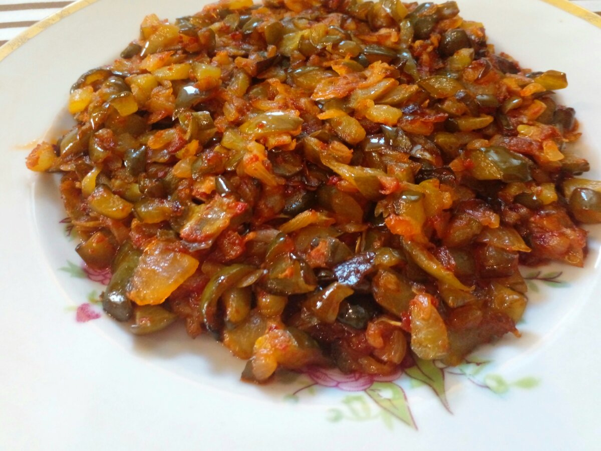 Овощная закуска, которая украсит ваш стол