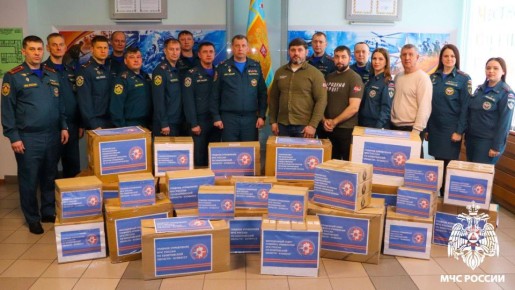 Главное управление направило помощь бойцам