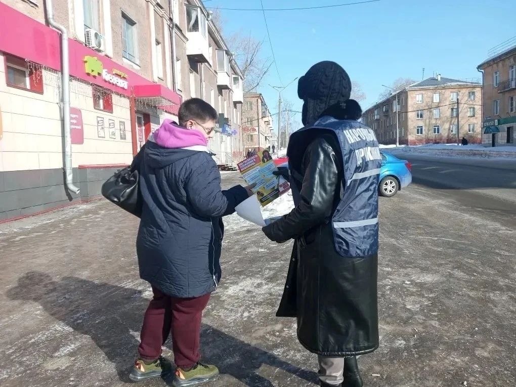 В Кемерове прошли информационные рейды в рамках акции «Осторожно, мошенники!»
