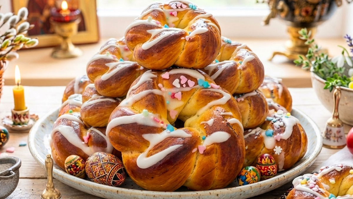 Праздничные булочки на Пасху: секреты идеального теста