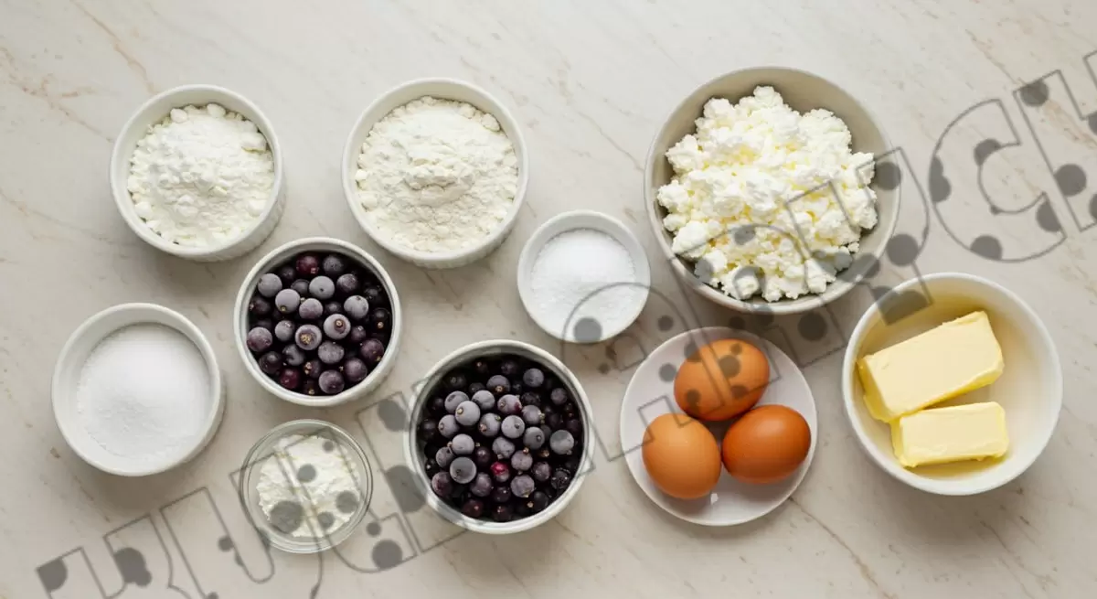 Творожный кекс с ягодами: идеальное лакомство