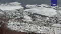 Ледоход начался на реке Томь в Кемерове