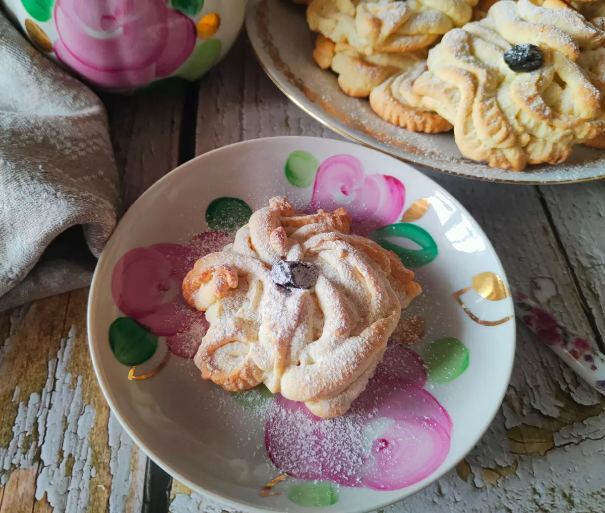 Печенье, которое сближает поколения: вкусные хризантемы из прошлого