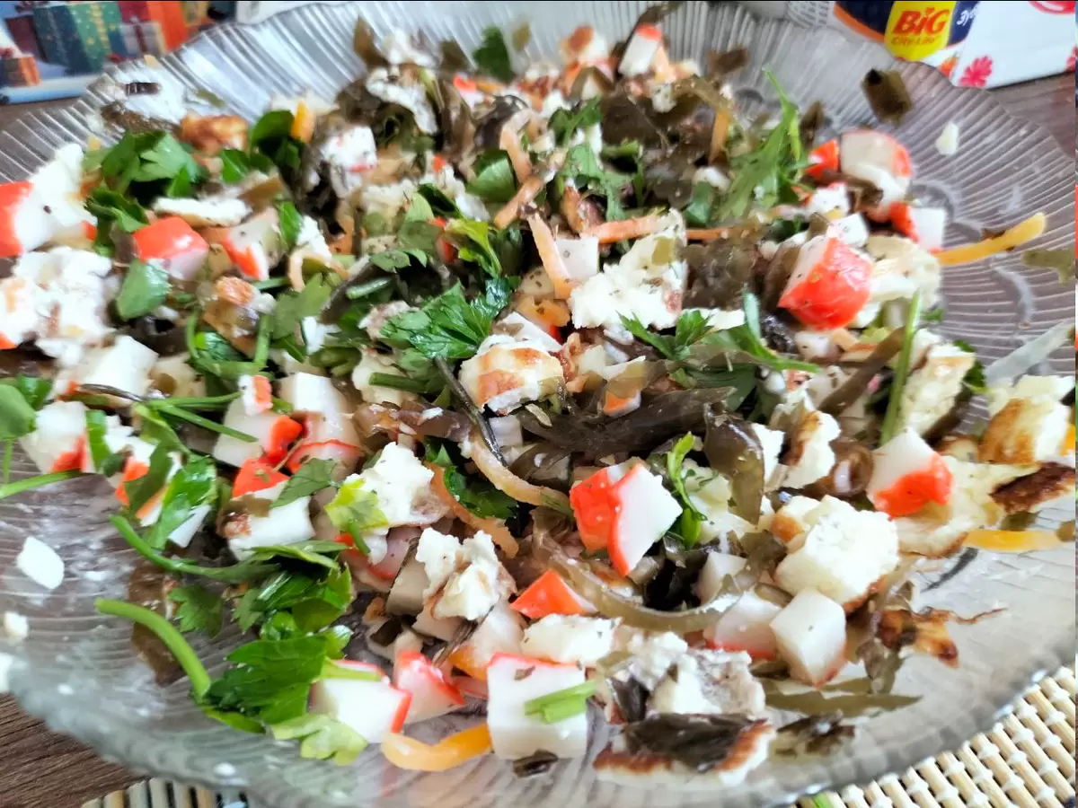 Салат "Изумруд": свежий взгляд на легкое угощение за считанные минуты