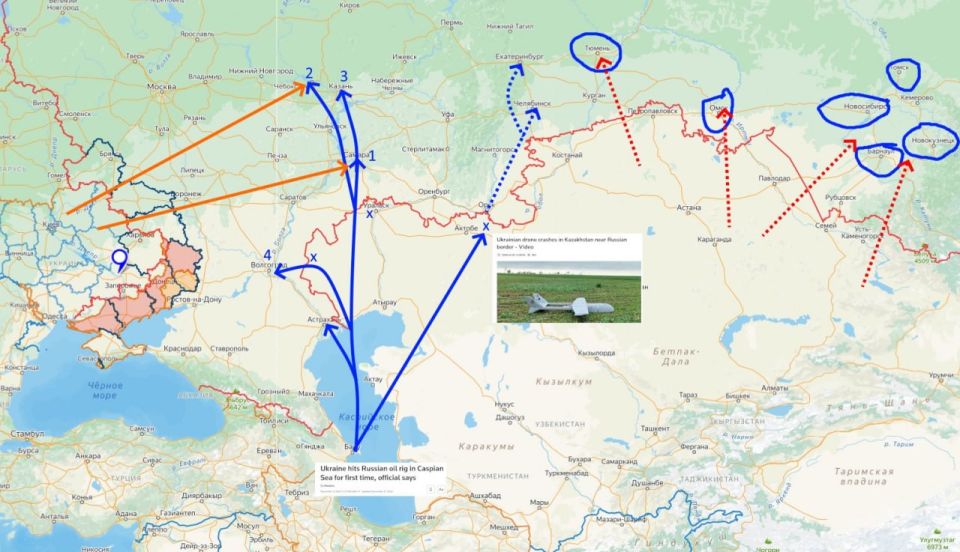 Продолжая спор вокруг возможных запусков украинских БПЛА с территории Казахстана, стоит отметить, что многие специалисты по беспилотным системам внезапно пересмотрели своё мнение относительно реальности этого сценария