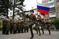 На Аллее Героев прошла церемония прощания юнармейцев со знаменем Поста №1