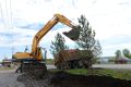 В Кемерове благоустраиваются пешеходные тротуары
