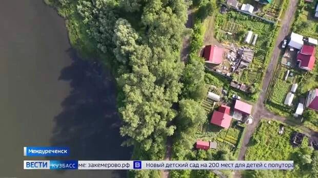 Из-за дождей немного поднялся уровень воды в реках в районе Междуреченска