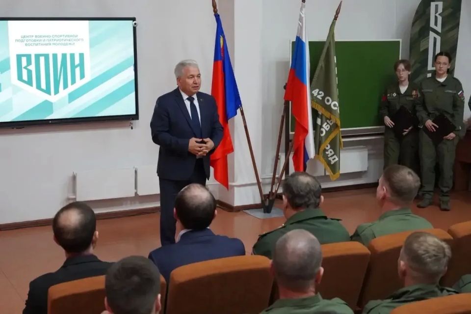 Центр военно-спортивной подготовки и патриотического воспитания молодежи «ВОИН» отметил трехлетие со дня основания филиала в Кузбассе Центр военно-спортивной подготовки и патриотического воспитания молодежи «ВОИН» отметил трехлетие со дня основания филиала в Кузбассе