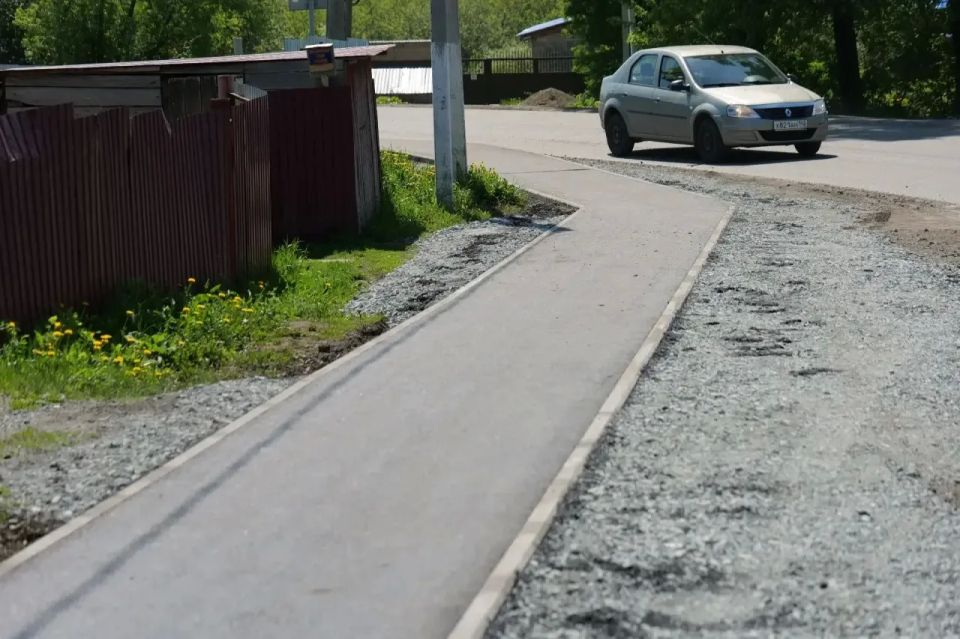 Пешеходная зона в Пионере почти готова: асфальтирование тротуара завершено Пешеходная зона в Пионере почти готова: асфальтирование тротуара завершено