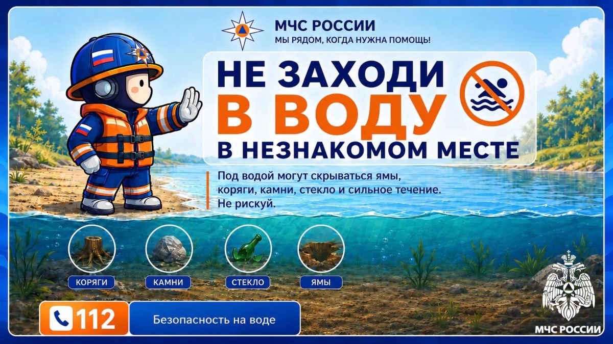 Безопасное купание начинается с тебя Безопасное купание начинается с тебя