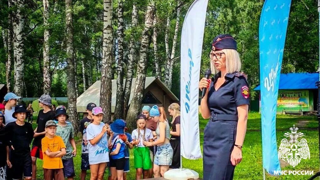 В лагерях Киселевска прошел «День безопасности» В лагерях Киселевска прошел «День безопасности»
