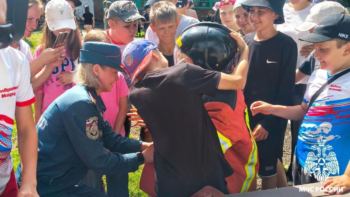 В лагерях Киселевска прошел «День безопасности» В лагерях Киселевска прошел «День безопасности»