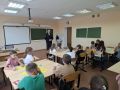 В Прокопьевском муниципальном округе сотрудники Госавтоинспекции приняли участие в мероприятии по дорожной безопасности