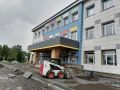 Капитальный ремонт школы №33 в поселке Тайжина Осинниковского округа выполнен на 79%
