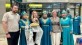 Сегодня ночью в аэропорту имени Бориса Волынова встречали делегацию Республики Татарстан