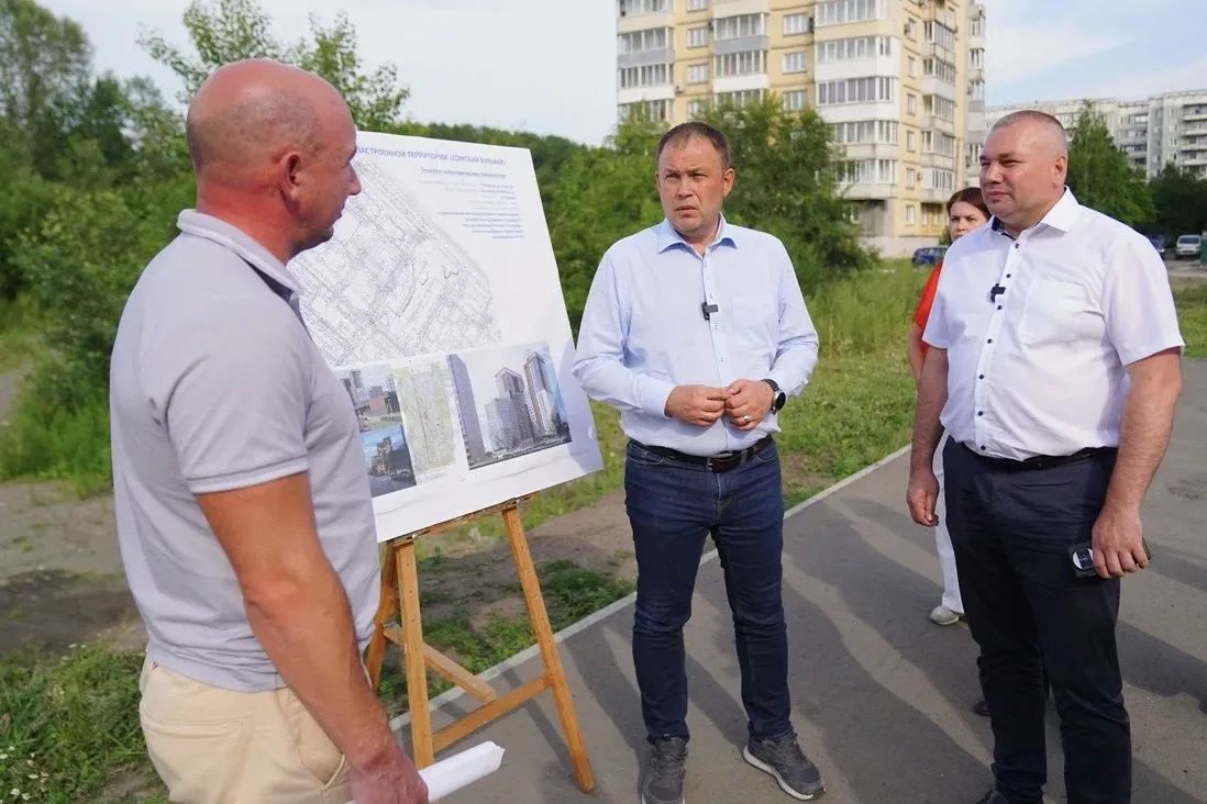 Илья Середюк: Посетил площадку проекта комплексного развития территории «Томский бульвар» в Новокузнецке Илья Середюк: Посетил площадку проекта комплексного развития территории «Томский бульвар» в Новокузнецке