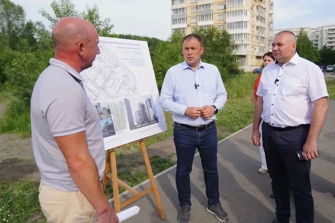 Губернатор Илья Средюк рассказал о проекте комплексного развития территории «Томский бульвар» в Новокузнецке