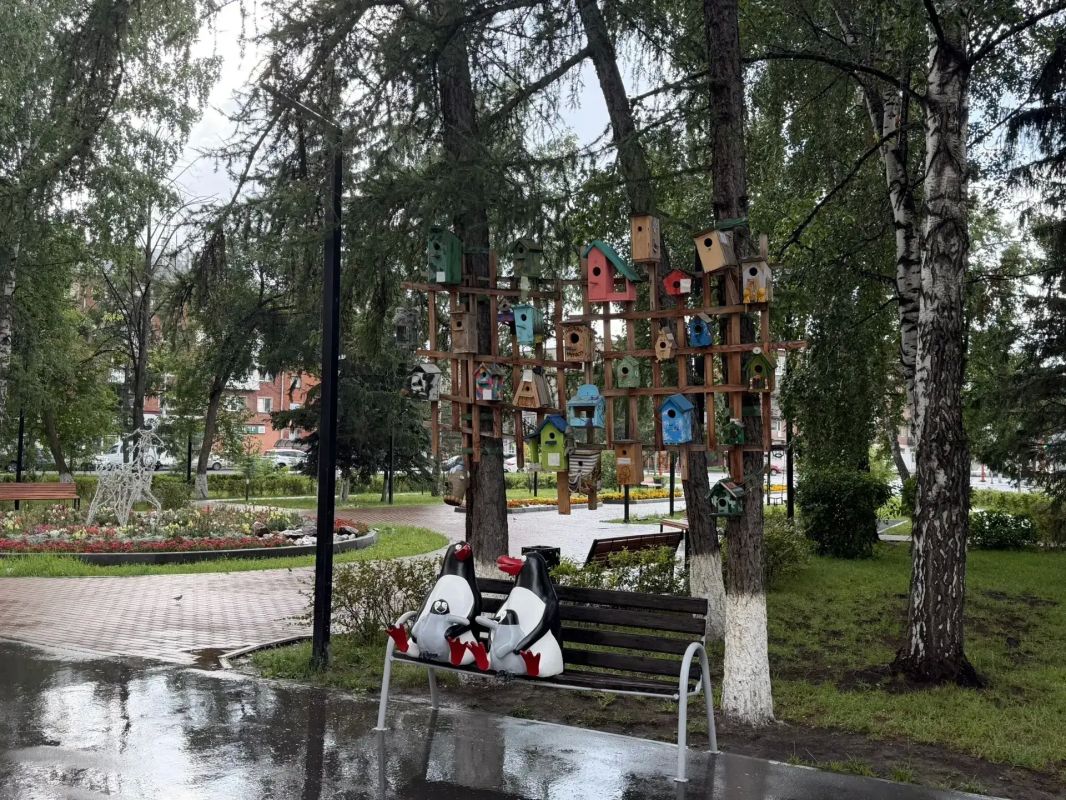 «Семья пингвинов»: любимая кемеровчанами скульптурная композиция вернулась на прежнее место «Семья пингвинов»: любимая кемеровчанами скульптурная композиция вернулась на прежнее место