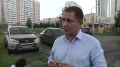 Рейд по парковкам на газонах