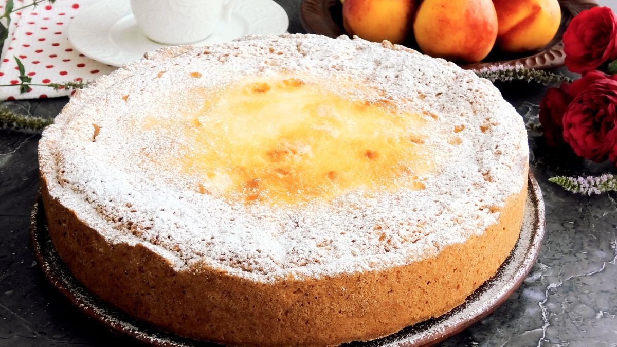 Нежнейший творожный пирог с персиками: кулинарное наслаждение на каждом укусе