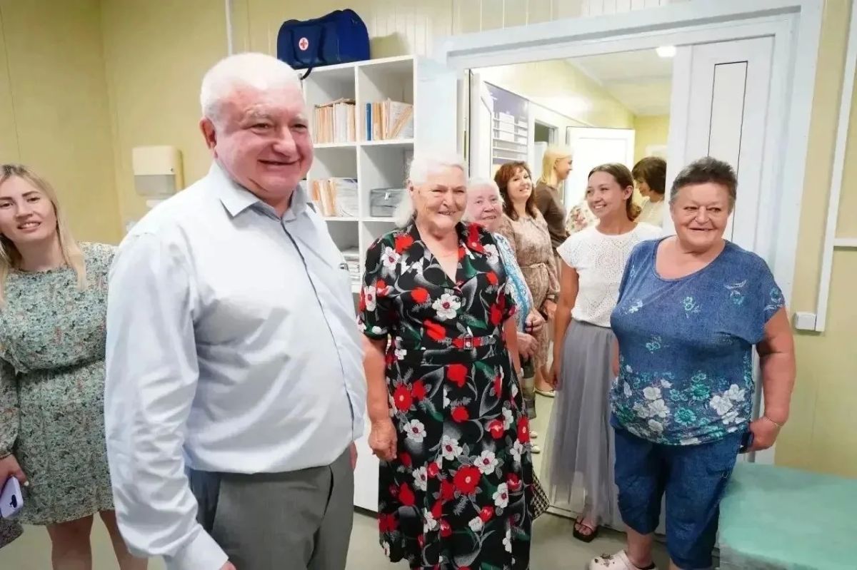 В селе Мазурово открылся новый фельдшерско-акушерский пункт, в деревне Мозжуха — фельдшерский здравпункт