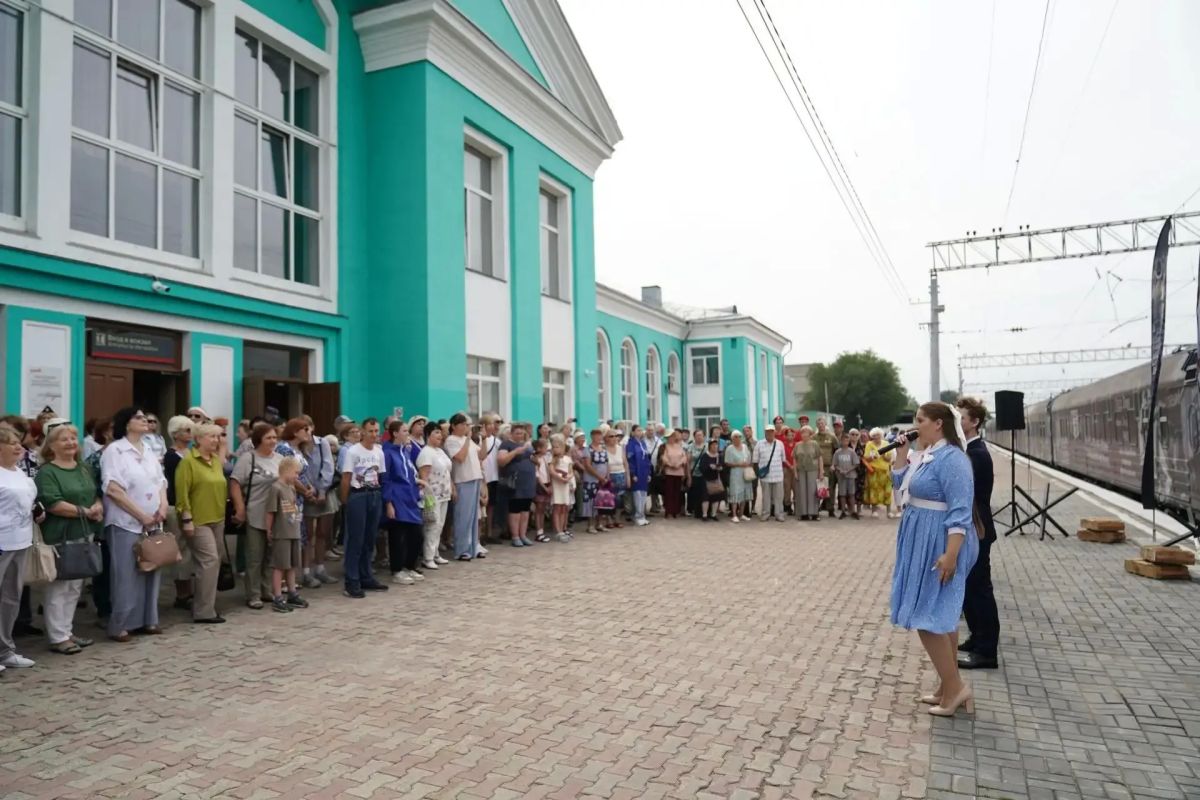 Уникальный передвижной музей «Поезд Победы» работает в Кемерове Уникальный передвижной музей «Поезд Победы» работает в Кемерове