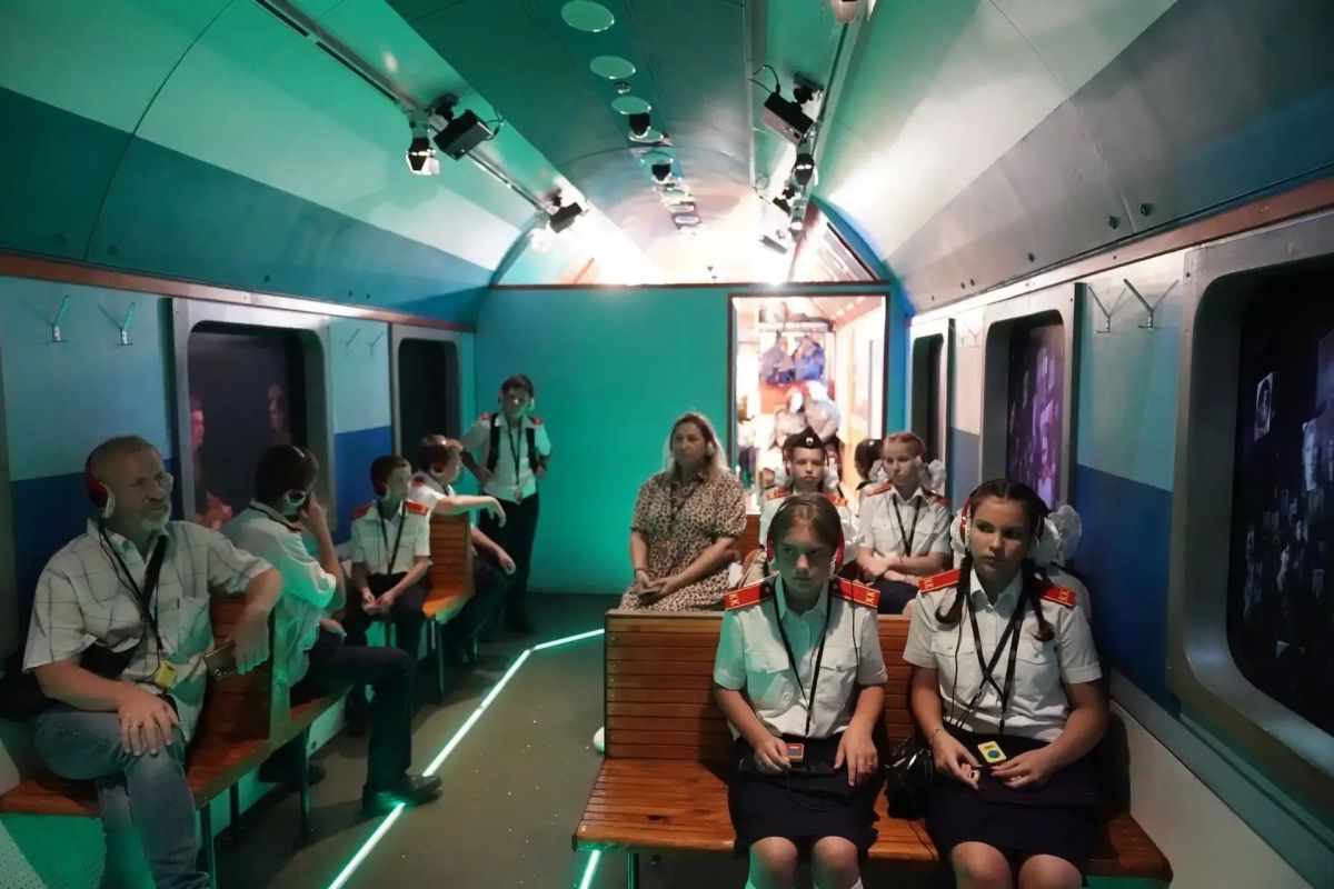 Уникальный передвижной музей «Поезд Победы» работает в Кемерове Уникальный передвижной музей «Поезд Победы» работает в Кемерове