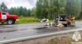 МЧС: 6 человек, включая двух детей, пострадали в аварии на трассе Новокузнецк-Бийск на 73-м км