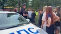 В Прокопьевске сотрудники Госавтоинспекции совместно с представителями Центра дополнительного образования детей посетили загородный оздоровительный лагерь «Олимпиец»
