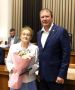 Дмитрий Анисимов: Вручил Золотой знак «За заслуги перед городом Кемерово» Людмиле Ивановне Горбуновой