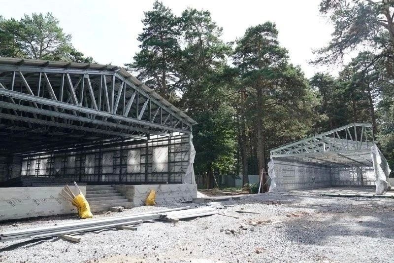 Сдать новый корпус СШОР в Рудничном бору Кемерова планируют предстоящей зимой