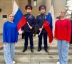 Сотрудники кузбасского СКР приняли участие в патриотической акции «Флаг державы — символ славы»