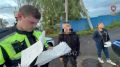 Кадры погони в Новокузнецке: подросток на питбайке пытался скрыться от мотопатруля