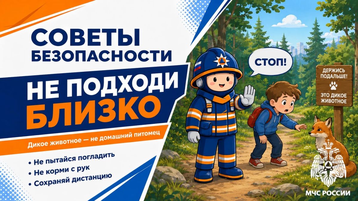 Встретил дикое животное? Главное — не паниковать Встретил дикое животное? Главное — не паниковать