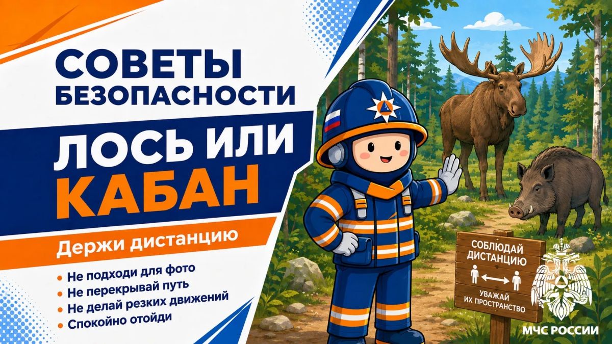 Встретил дикое животное? Главное — не паниковать Встретил дикое животное? Главное — не паниковать