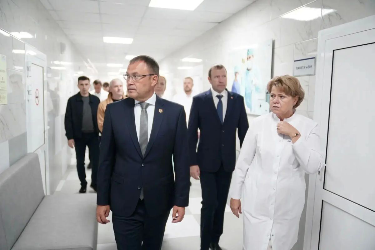 В Кемерове после ремонта открыт областной урологический центр на базе больницы им. Подгорбунского В Кемерове после ремонта открыт областной урологический центр на базе больницы им. Подгорбунского