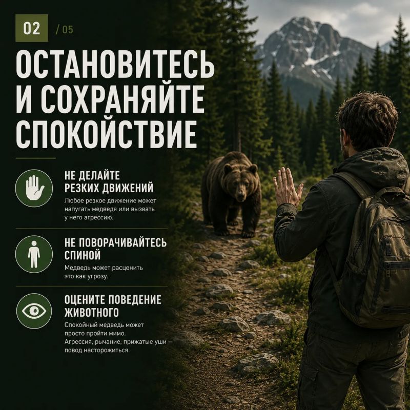 Встретить медведя в лесу – ситуация, к которой лучше быть готовым заранее Встретить медведя в лесу – ситуация, к которой лучше быть готовым заранее