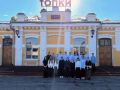 В Кемерово транспортная полиция провела пресс-тур для школьников и журналистов о правилах безопасности на железной дороге