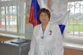 Эмма Иосифовна Ивлева - председатель комиссии на участке №820 в Полысаеве