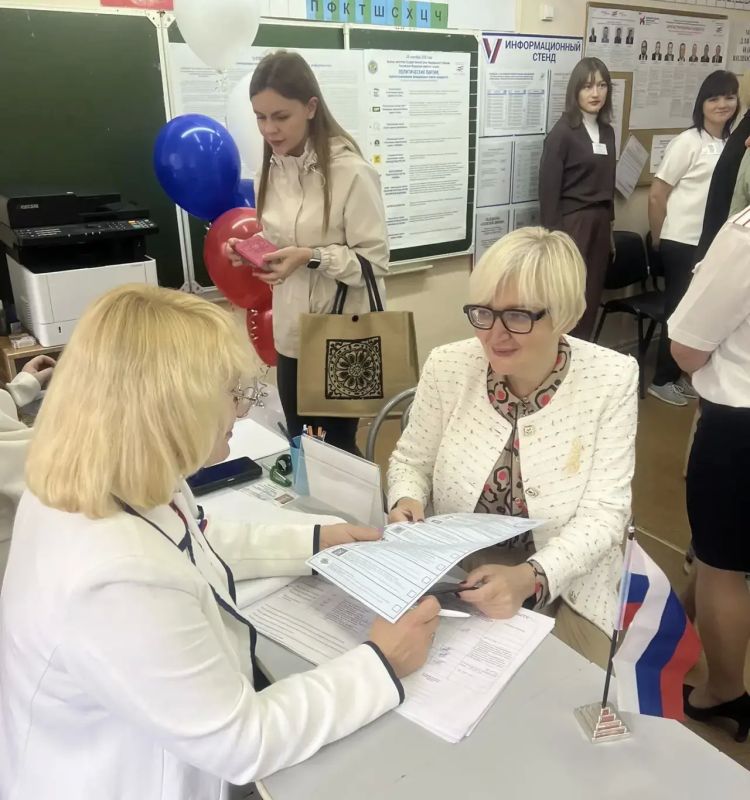 Первое дело сегодня — голосование на выборах Первое дело сегодня — голосование на выборах