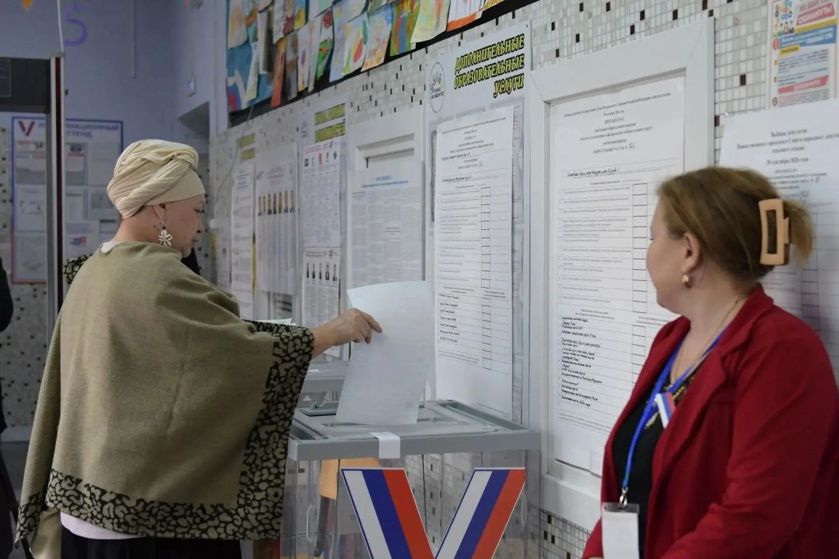 В Новокузнецке проголосовала Елена Павловская – руководитель Центра русского фольклора и этнографии «Параскева Пятница» В Новокузнецке проголосовала Елена Павловская – руководитель Центра русского фольклора и этнографии «Параскева Пятница»