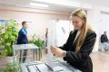 Активистка и будущий педагог Екатерина Веснина впервые приняла участие в голосовании