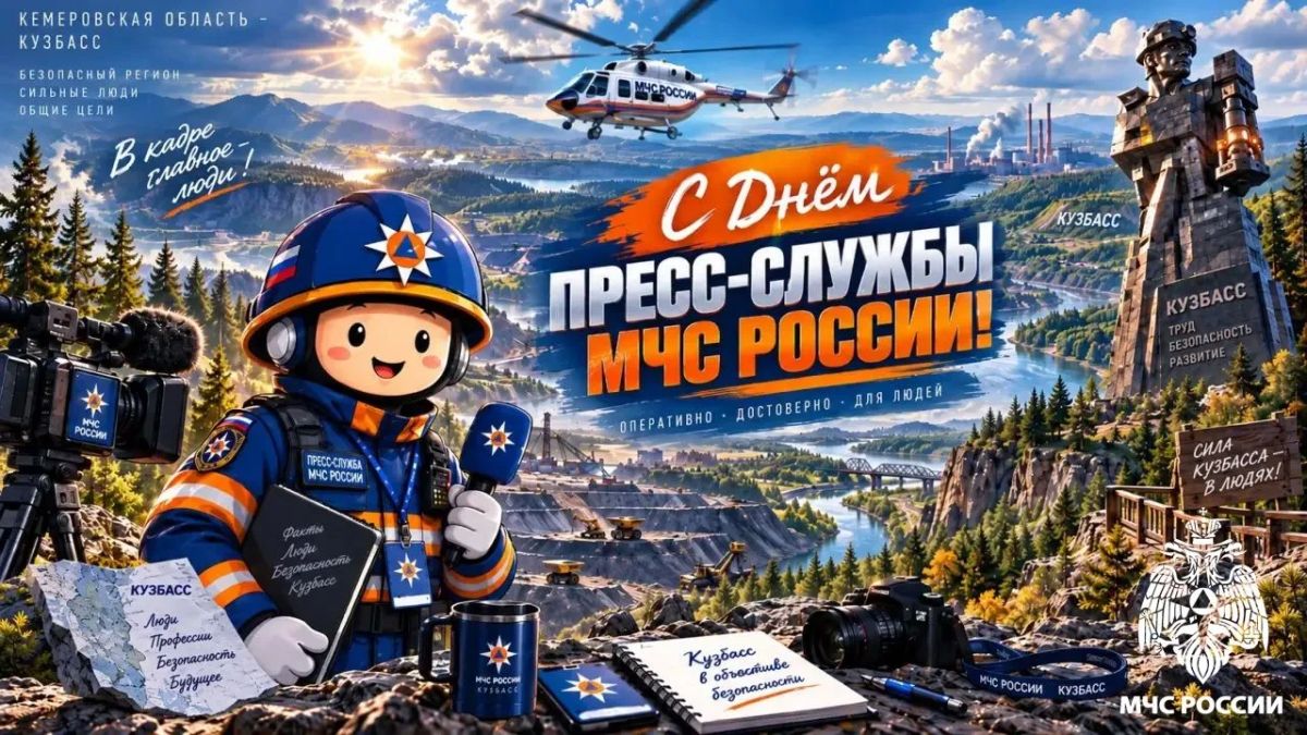 С Днём пресс-службы МЧС России!